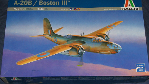 Italeri 1/48 A-20B/Boston III, previewed by Scott Van Aken