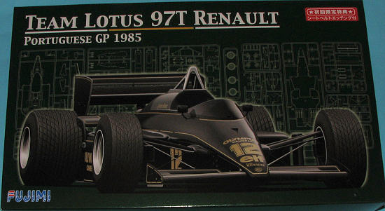 Fujimi 1/20 Lotus 97T Renault (Portugese GP 1985), previewed by