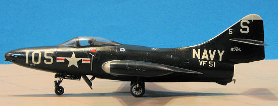 Hasegawa 1/72 F9F-2 Panther, by Scott Van Aken