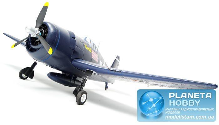 Самолет FMS Grumman F6F Hellcat 2.4GHz RTF (1100mm) (FMS026