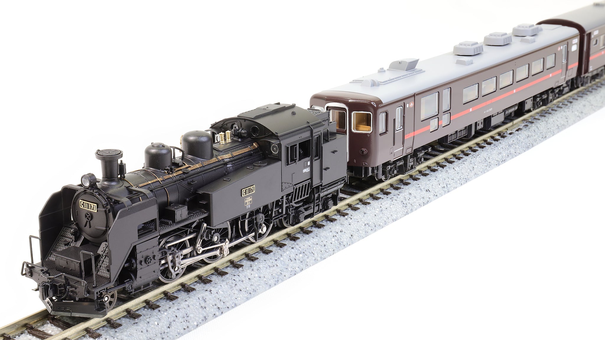 KATO [10-1958] C11 171+14系「SL冬の湿原号」セット (Nゲージ 動力車