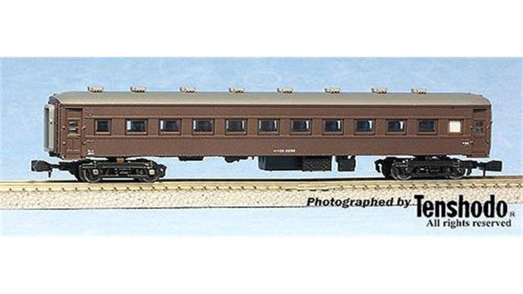 天賞堂 [83010] オハフ33形 茶色 2250(東シナ) (Zゲージ 動力なし