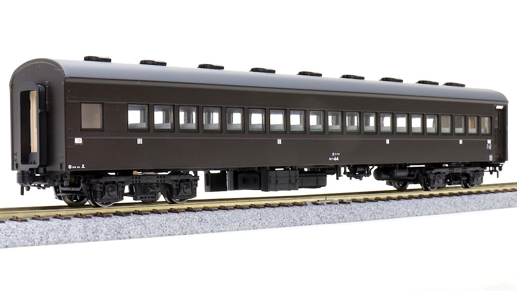 天賞堂 [57049] スハ44形客車 特急『つばめ』（ぶどう色）増結用 (1:80