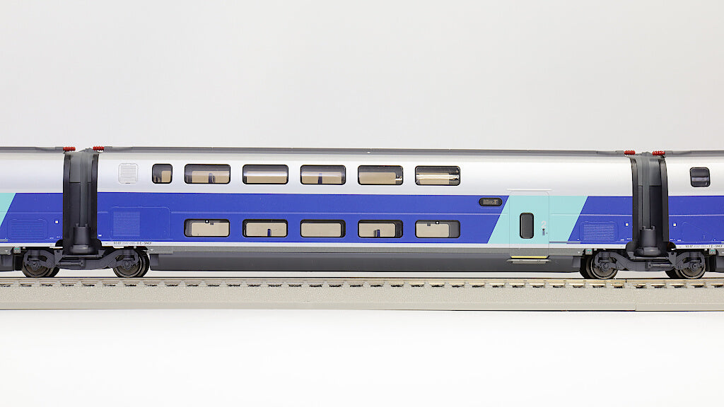 TRIX [22381+23487/8/9] SNCF TGV Euroduplex 10両セット（HOゲージ