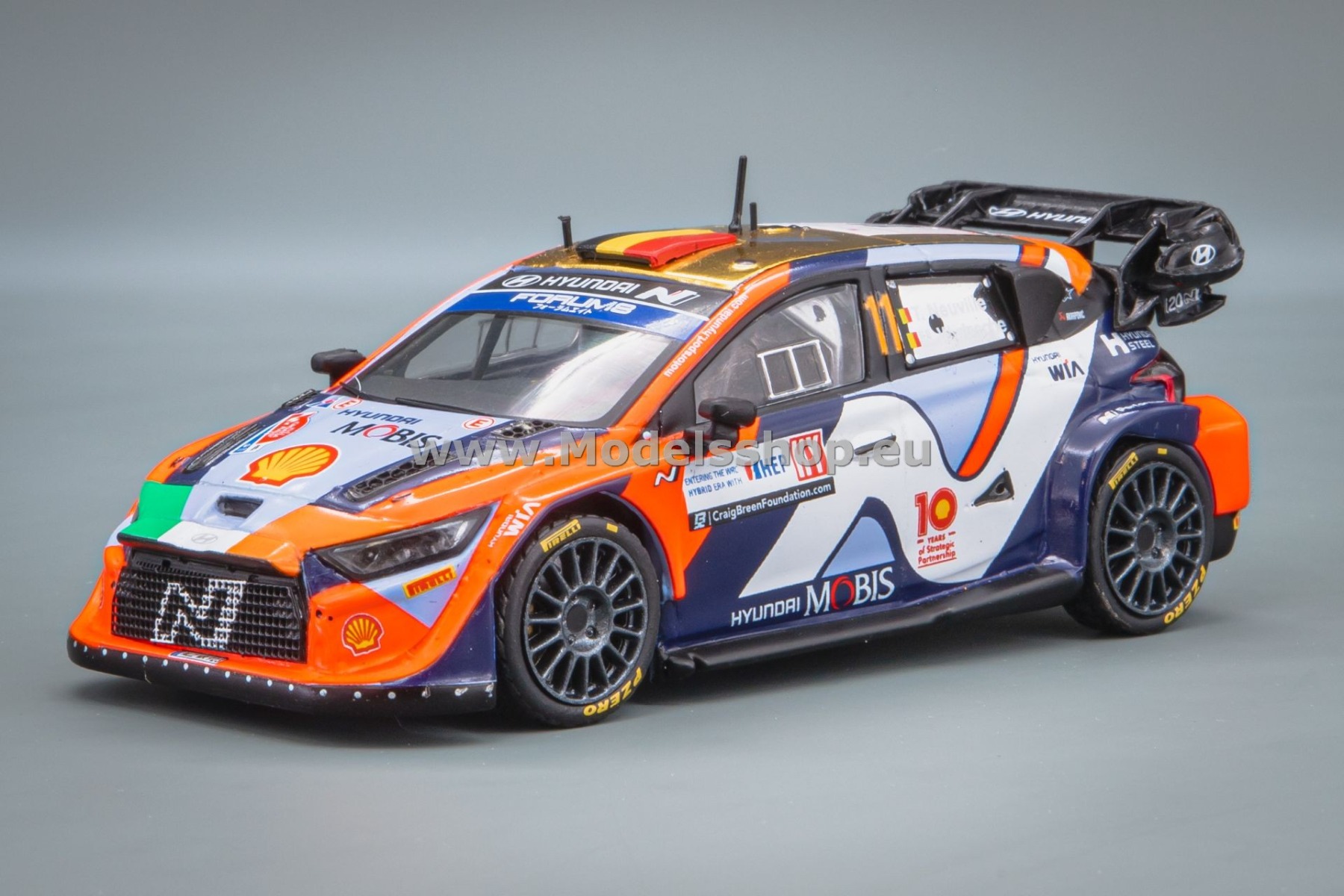 IXORAM933A.22 Hyundai I20 N Rally1, No.11, WRC, Rally Croatia 2024