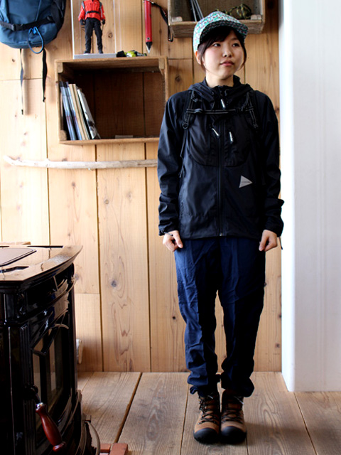今着たいジャケット trek jacket 【and wander (アンドワンダー
