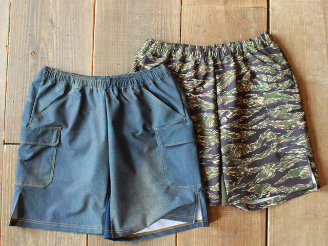 MMAの7pocket Run Pants デニムパターンとタイガーカモ – moderate