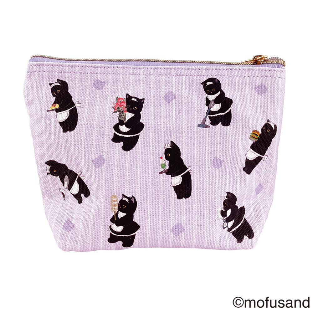 mofusand 綿ポーチ(メイドくろにゃん) | mofusandもふもふマーケット