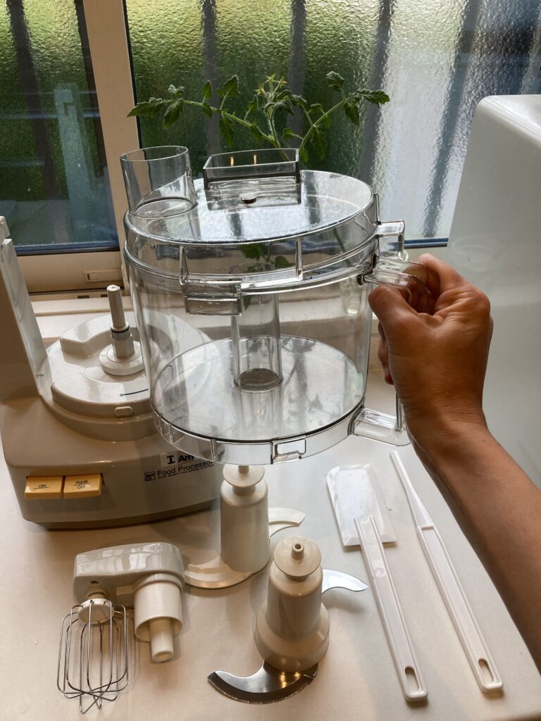 Amwayフードプロセッサーレビュー】みじん切り5秒スポンジケーキ10