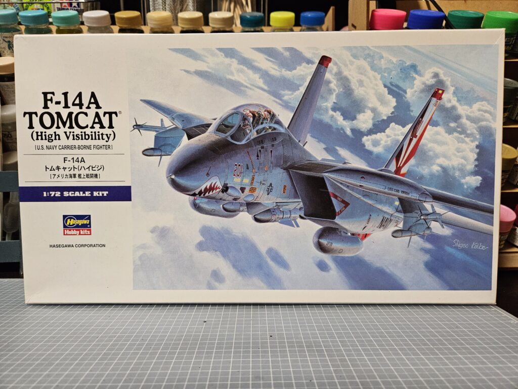 HASEGAWA 1/72 F-14A TOMCAT（High Visibility） | 気まぐれプラモ趣味