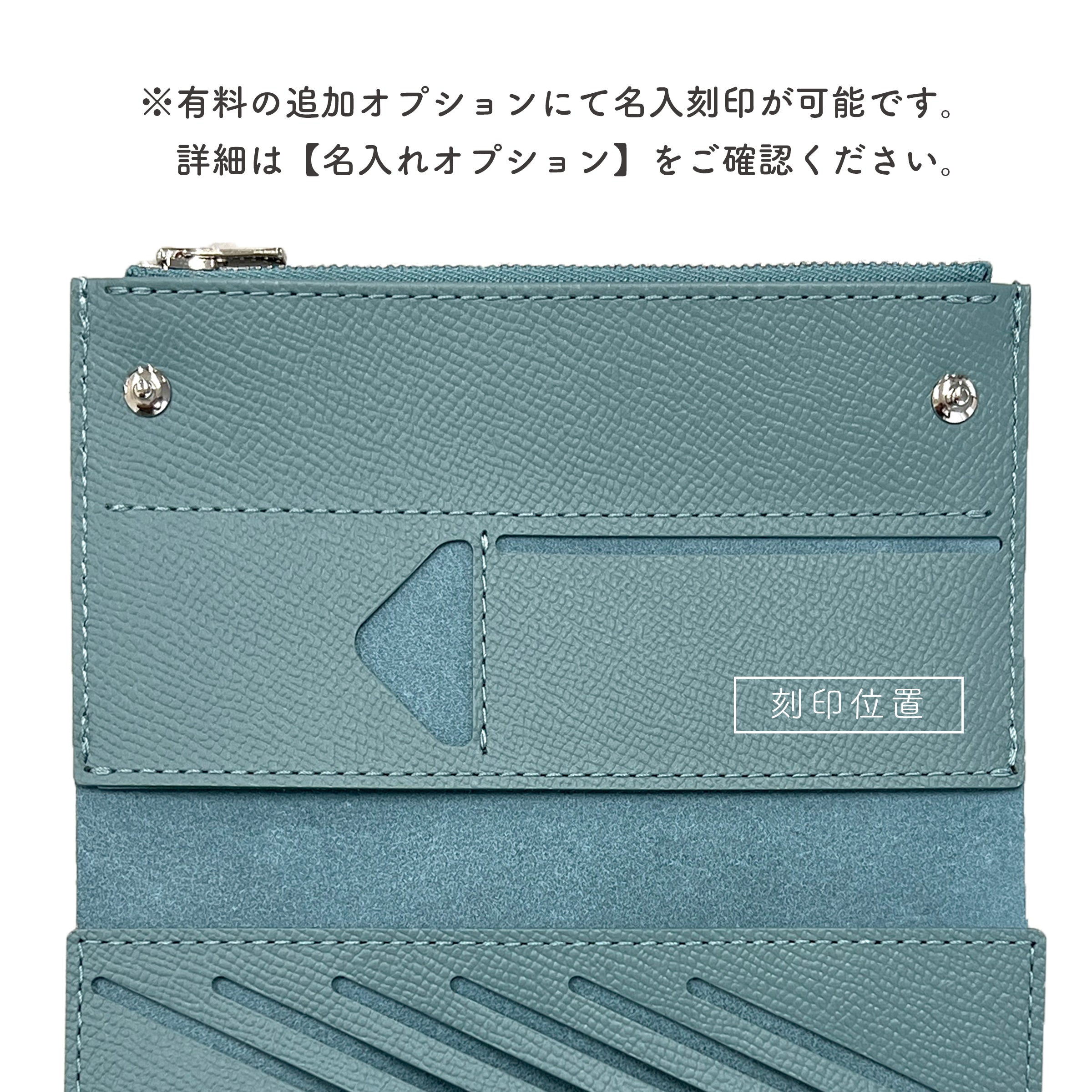 薄い財布 メンズ・レディース/小さく薄い長財布UNO ver.2 Buttero