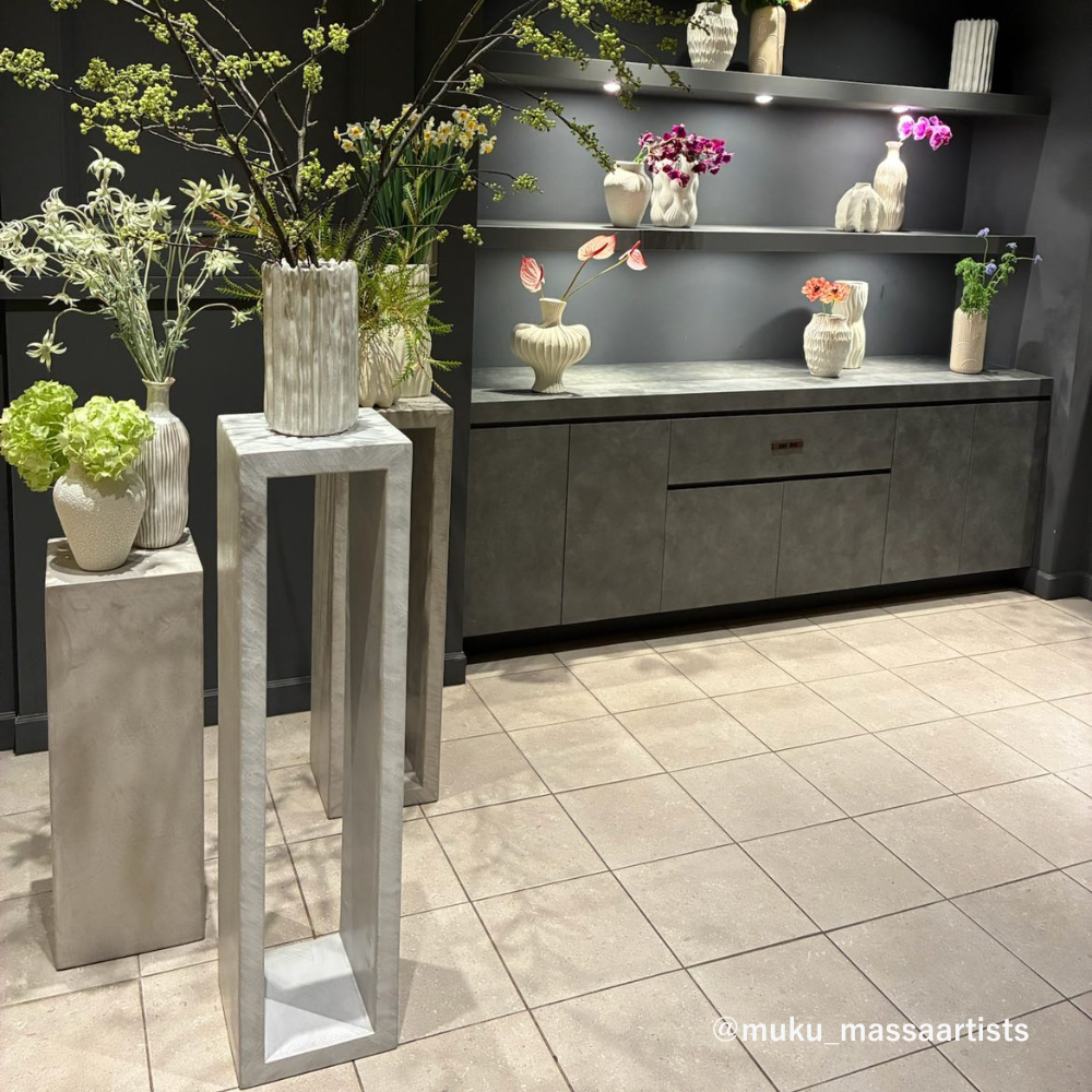 店舗什器・展示台の製作｜モールテックス什器【MOKUCONCRETE】