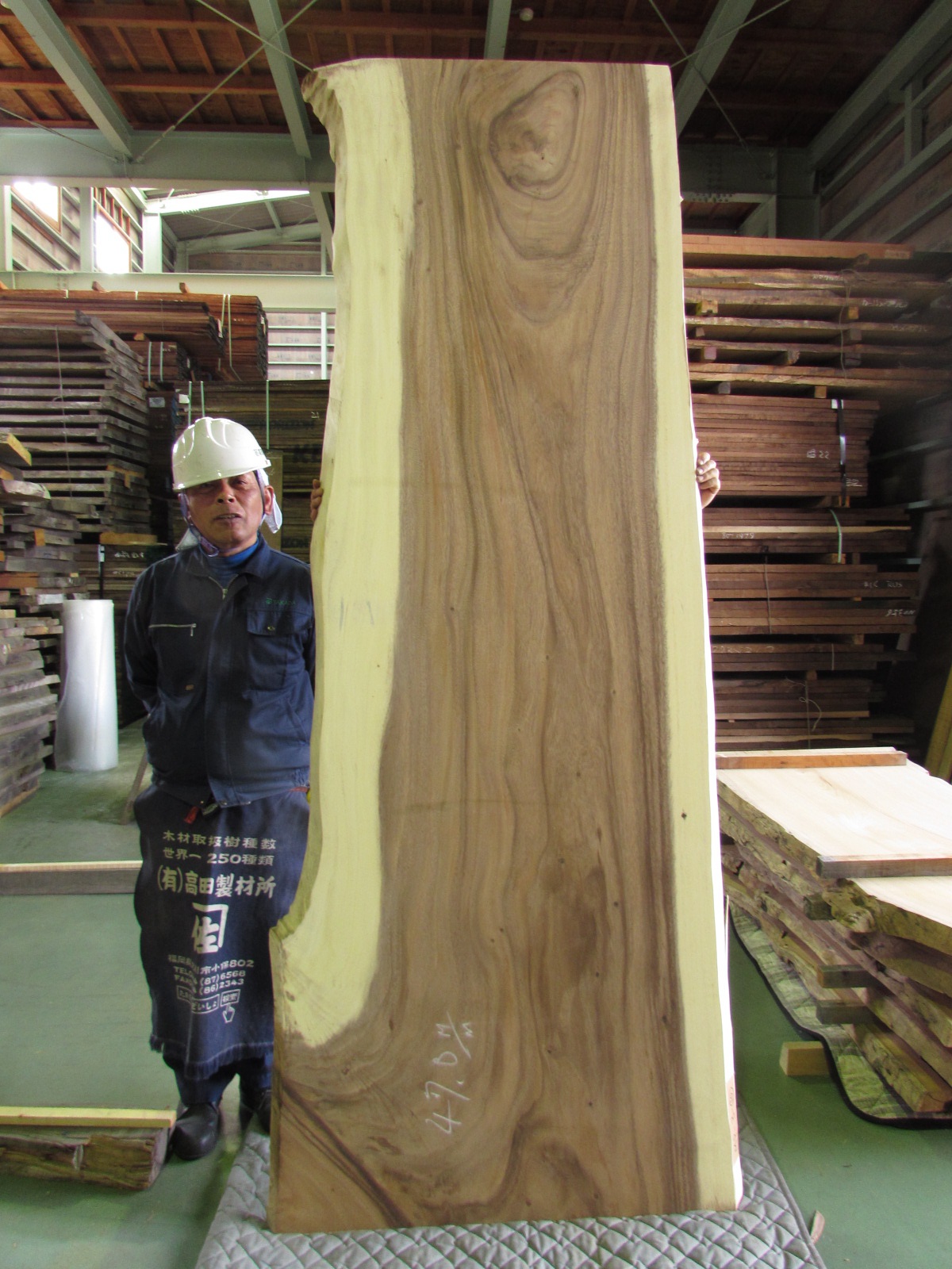 4～6人掛けダイニングテーブルサイズの一枚板天板 | 一枚板商品情報