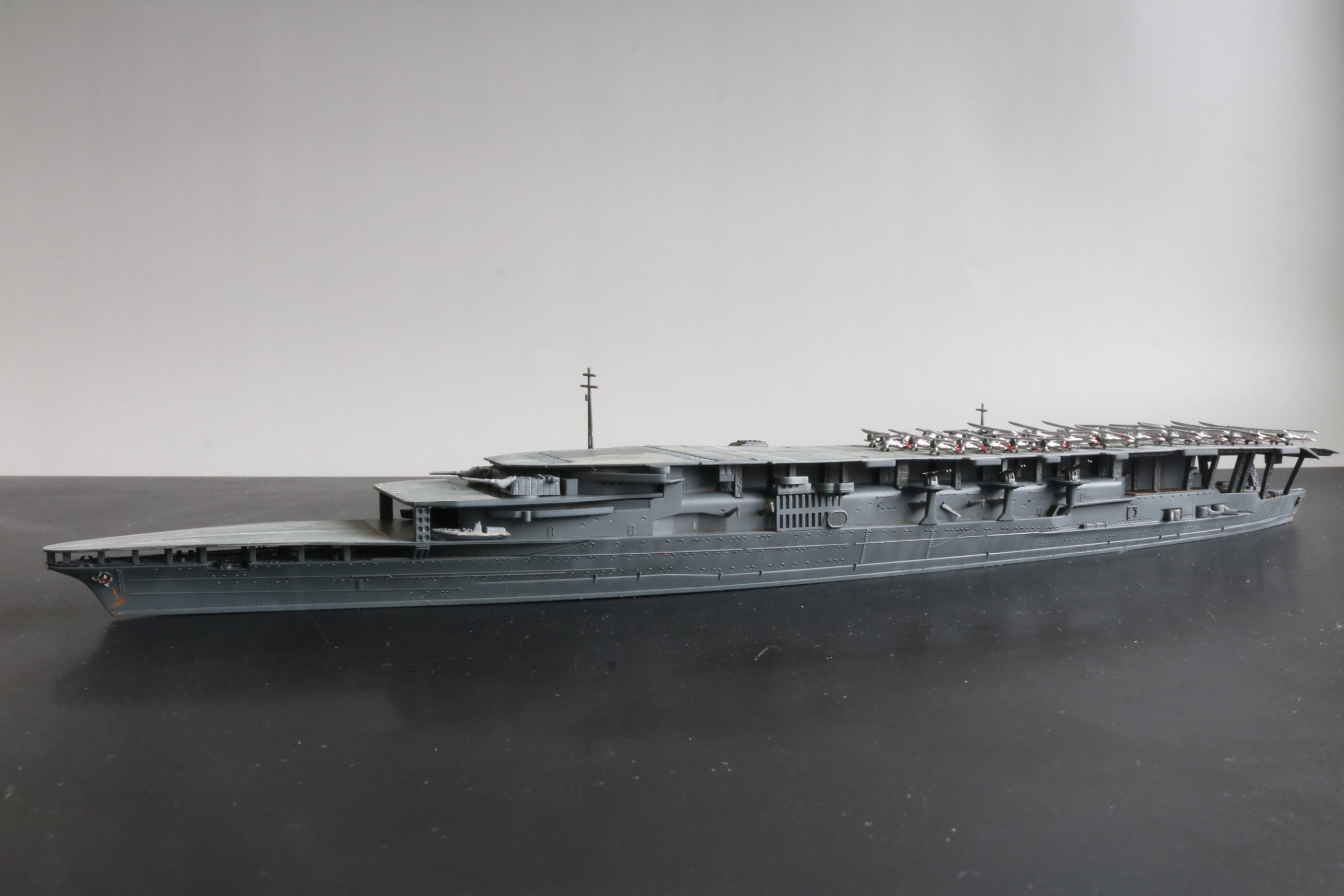 誰でも作れる1/700艦艇模型 航空母艦 赤城(三段甲板） | 誰でも作れる1