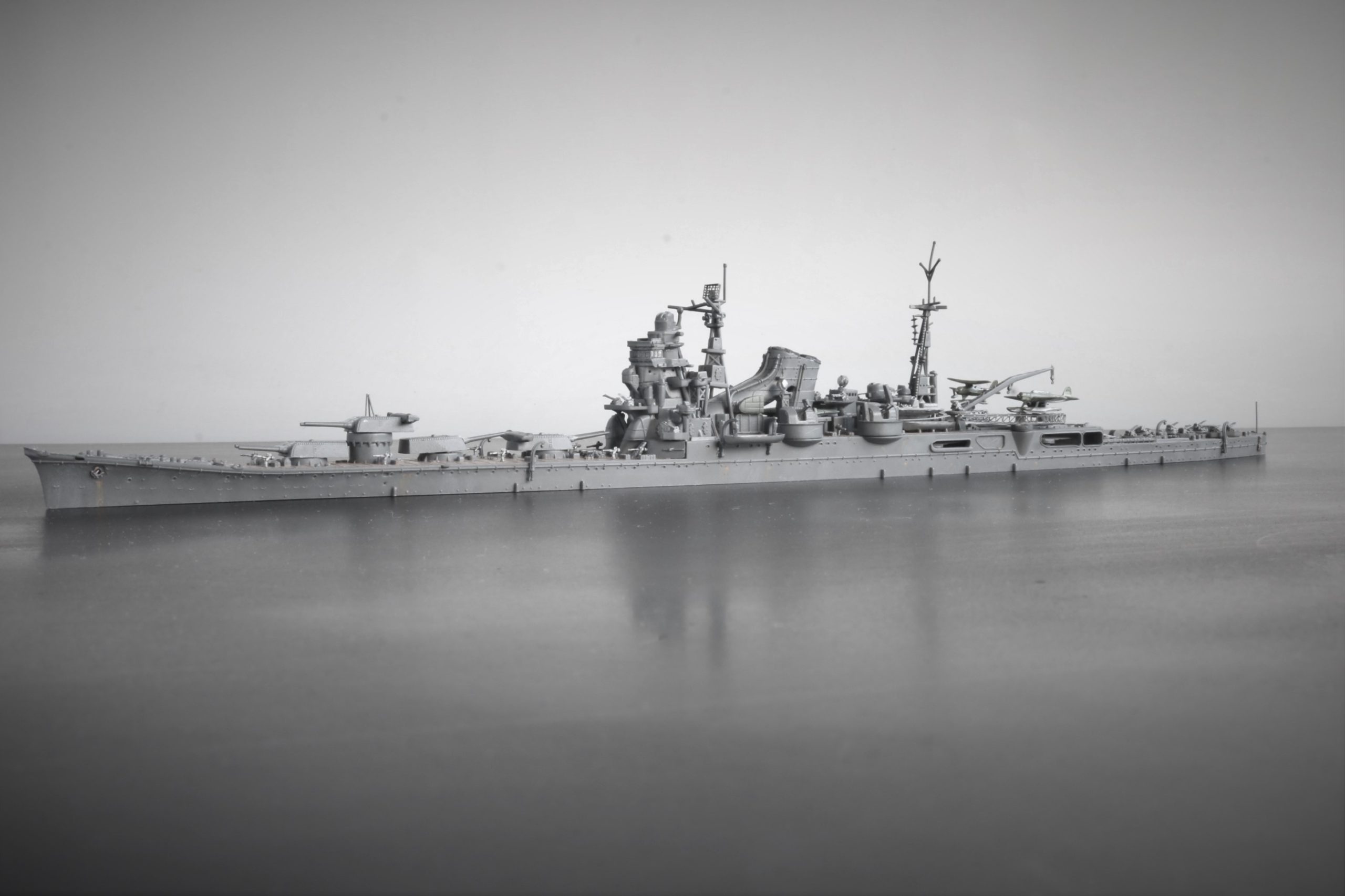 誰でも作れる1/700艦艇模型 重巡洋艦 利根 | 誰でも作れる1/700艦艇