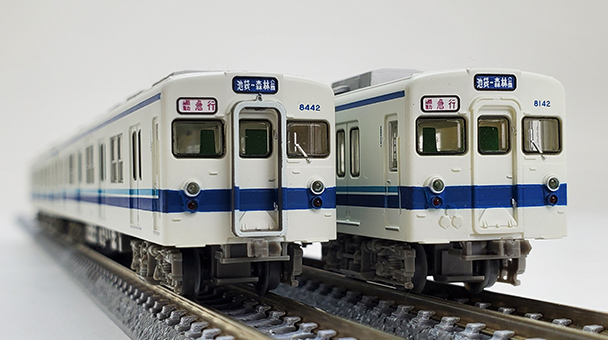 鉄コレ】東武鉄道8000系（グッドデパートメント広告列車）2023年1月