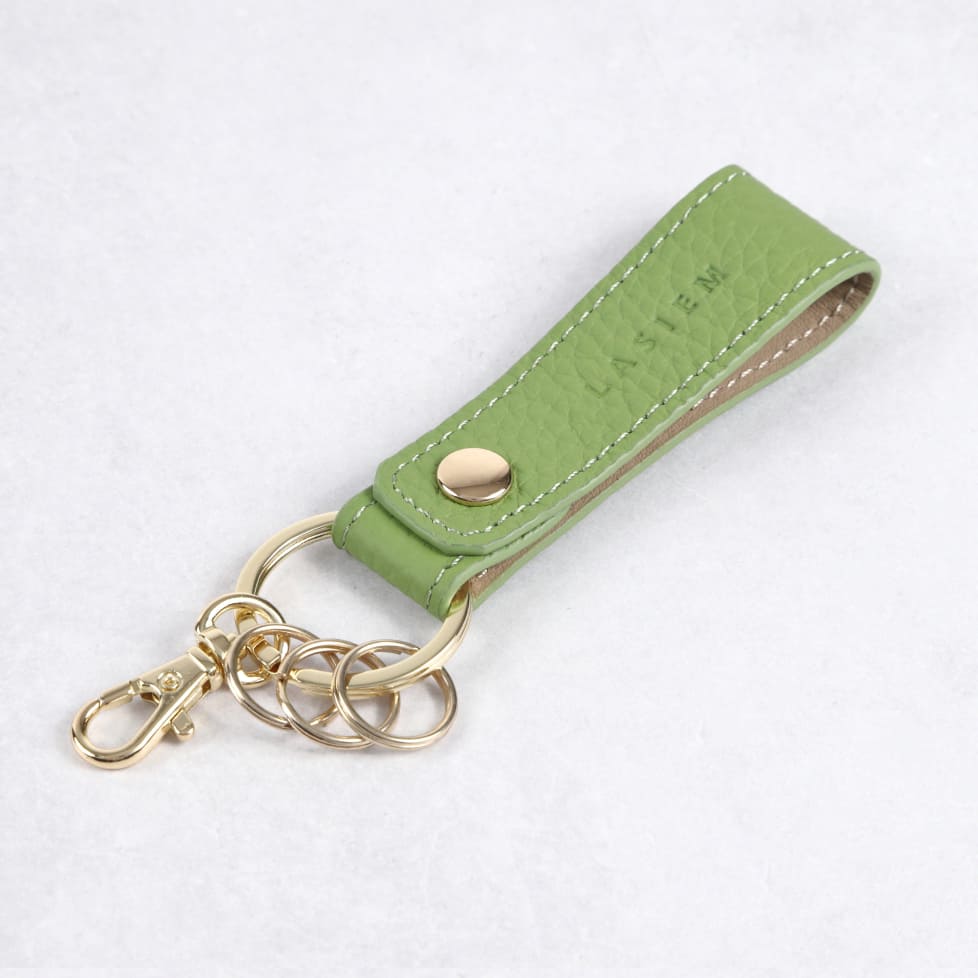 本革バイカラーレザーキーホルダー – LASIEM（ラシエム）公式ストア