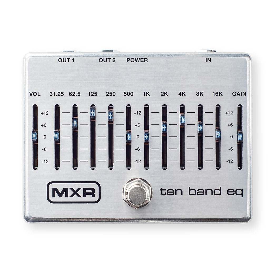 MXR® | TEN BAND EQ | M108S | モリダイラ楽器