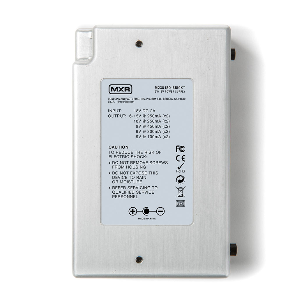 MXR® | ISO-BRICK™ POWER SUPPLY | M238 | モリダイラ楽器