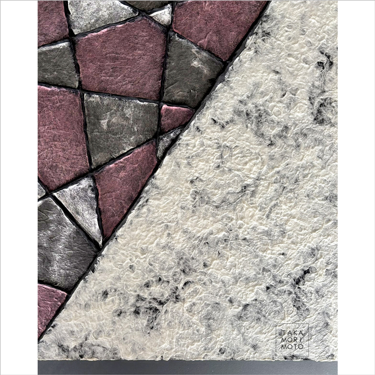 TAKA MORIMOTO 和紙 ワビサビ アートパネル WASHI WABI-SABI ART PANEL