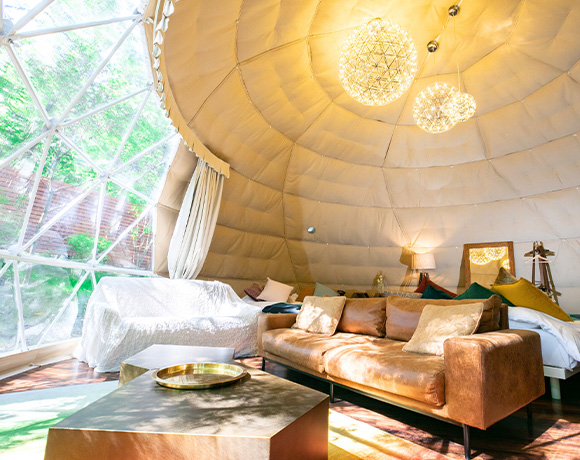 客室 | 【公式／岐阜】中津川グランピング森の空