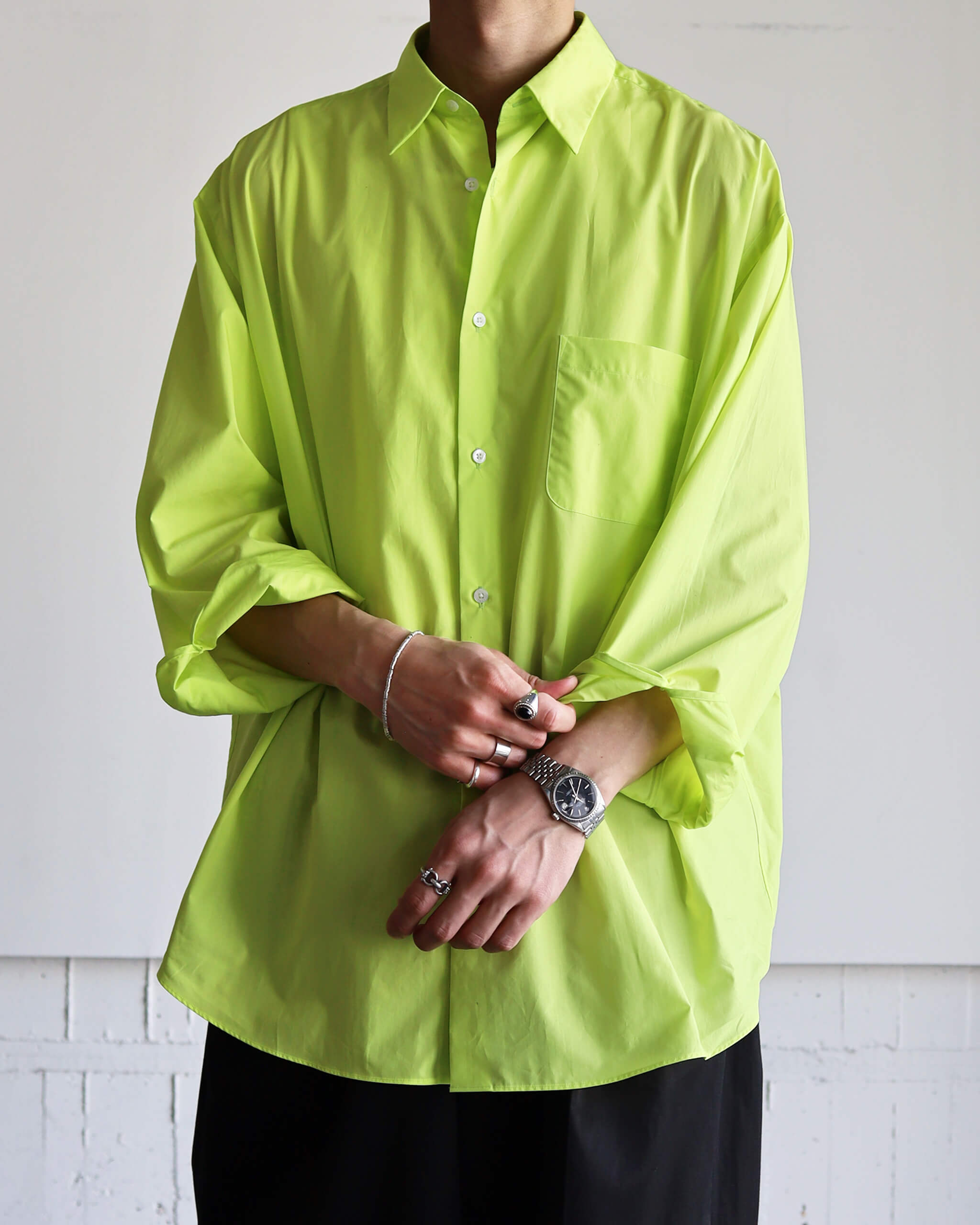 MARKAWARE COMFORT FIT SHIRT ORGANIC GIZA TYPEWRITER 