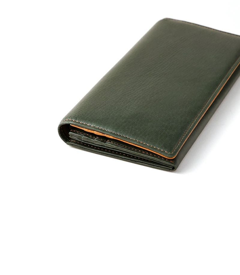 ファスナー付ササマチ長財布｜シルキーキップ |革製品CYPRIS（キプリス