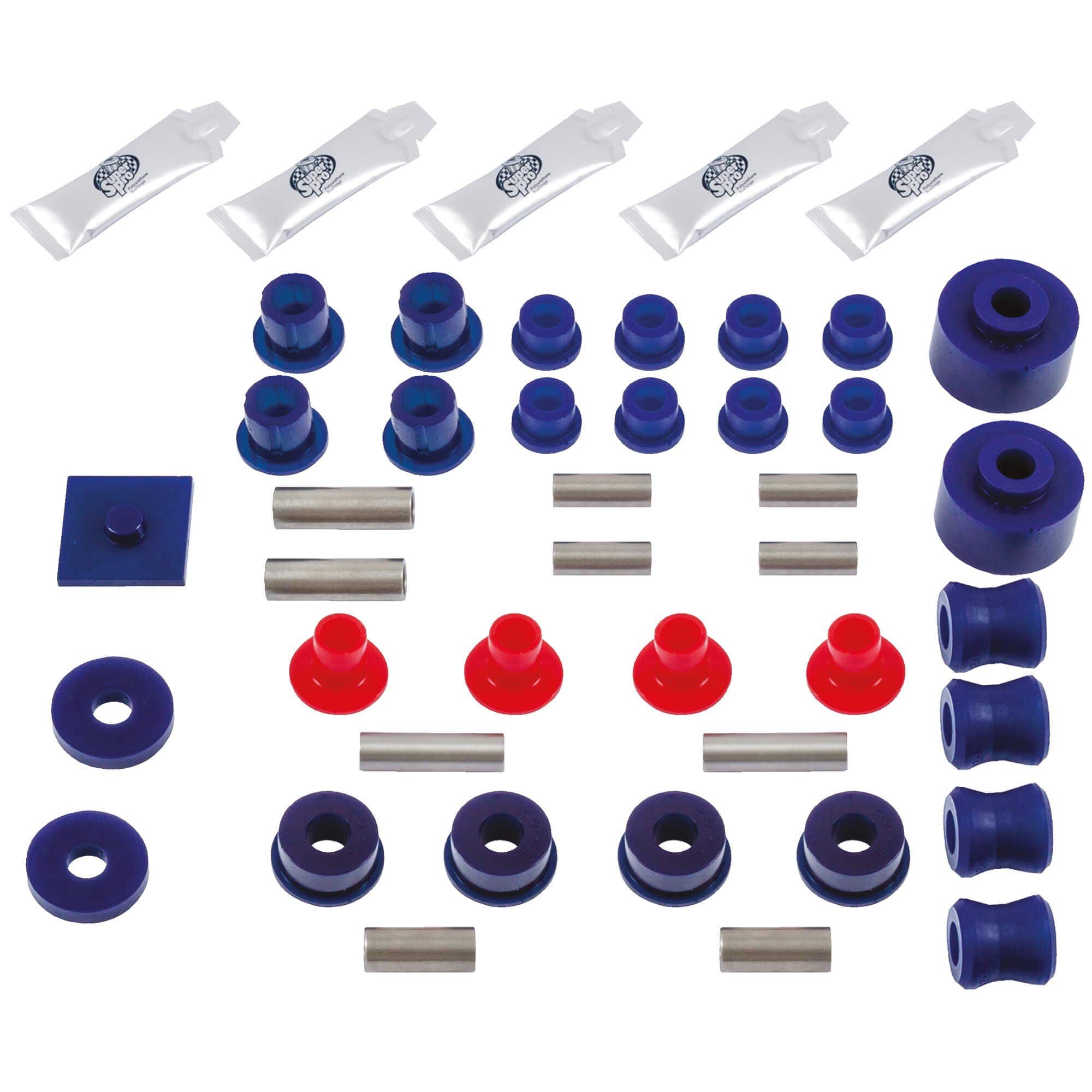 Polyurethane Rear Suspension Bushing Kit by SuperPro | Moss Motors