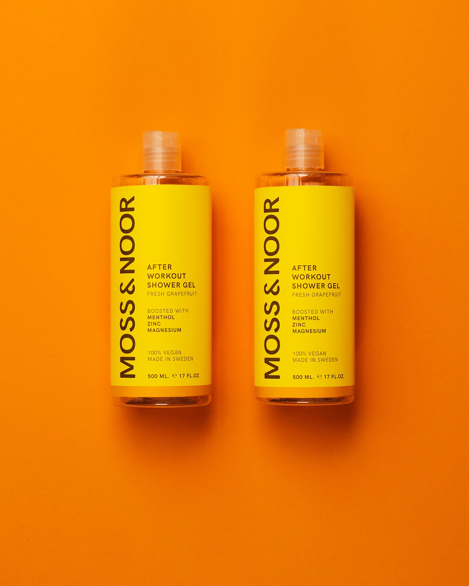 After Workout Shower Gel – Fresh Grapefruit 500 ml – 2 pack – Moss