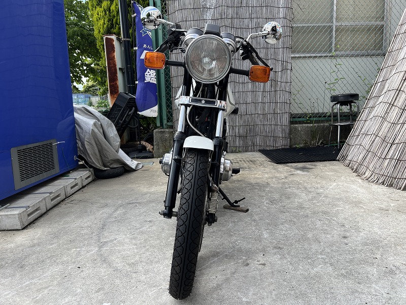 スズキ GSX400E ゴキ ホワイトパールNEWペイント カスタム