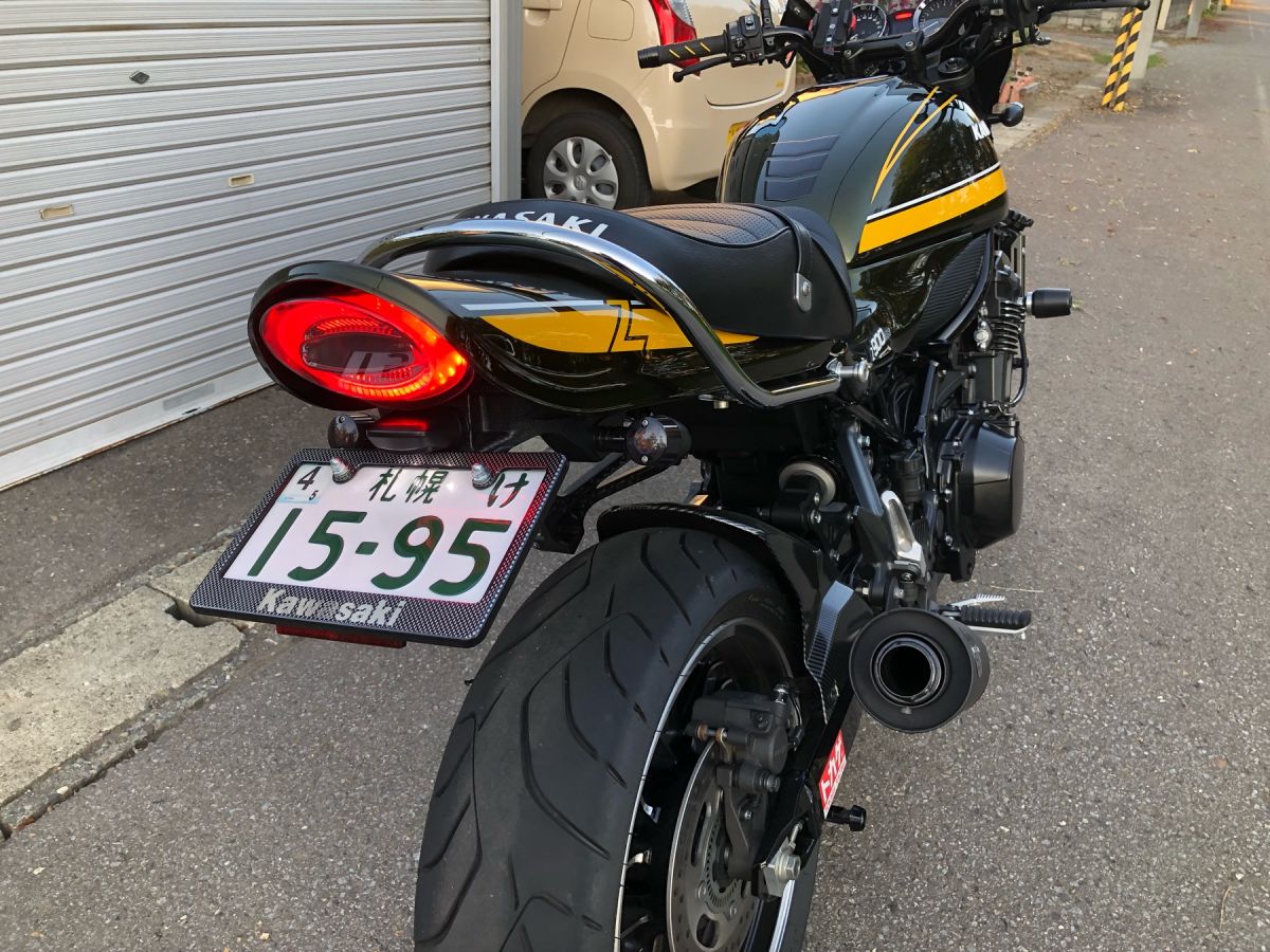 テール延長カラー付き！ スモークタイプ！Z900RS テールランプ アワビ