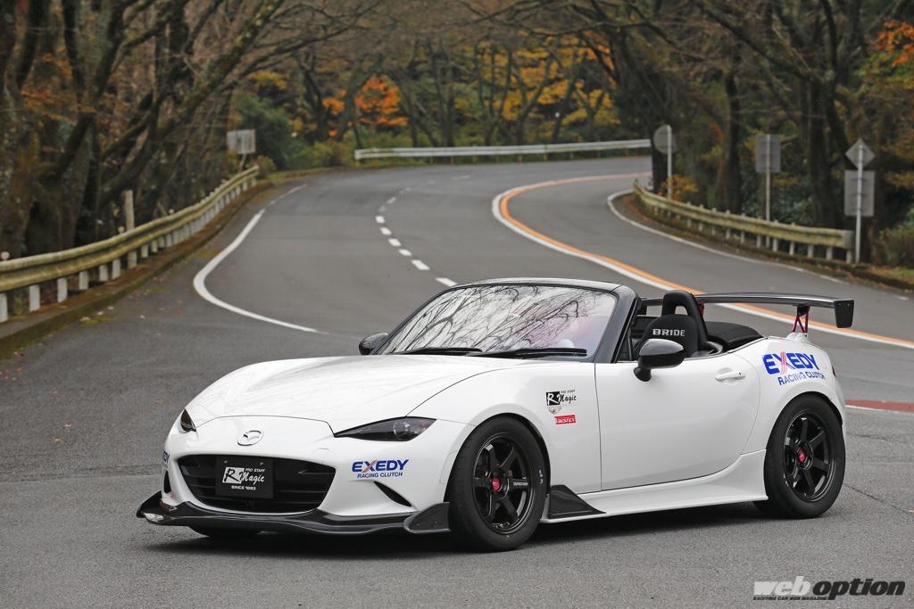 REチューンの老舗が提案するND型ロードスター好感度チューニング」快適