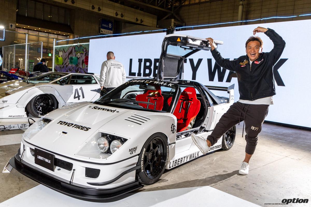 AZ-1がフェラーリF40に大変身！」リバティーウォークの遊び心が炸裂