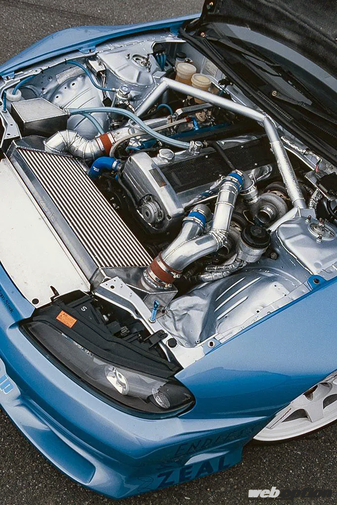 レース技術をフル投入した究極系S14シルビア！」剛強ボディにRB26を超
