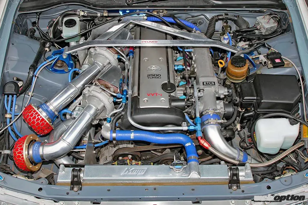 神奈川ドリ仕様っぽいJZX100マークIIだけど・・・」中身は1JZ改GT-SS