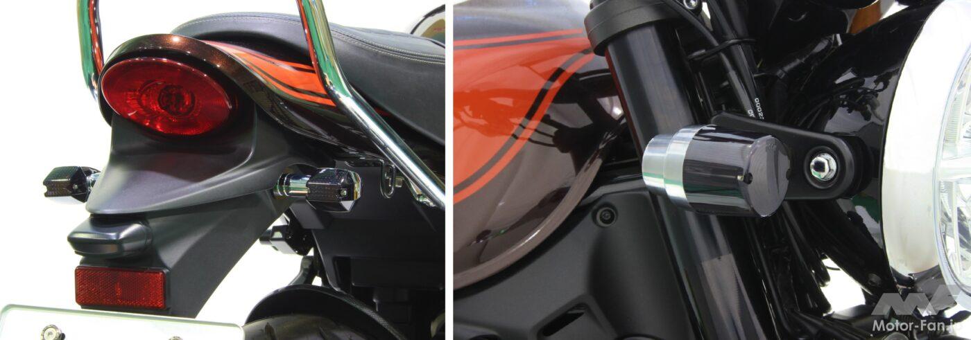 ポッシュフェイスのZ900RS／RS用ウインカーキットでさりげなく