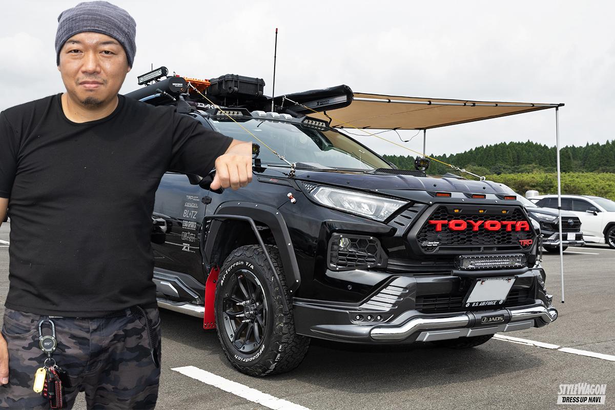 トヨタ・RAV4】なのにシャワーも付いてます！ いつでもどこでも