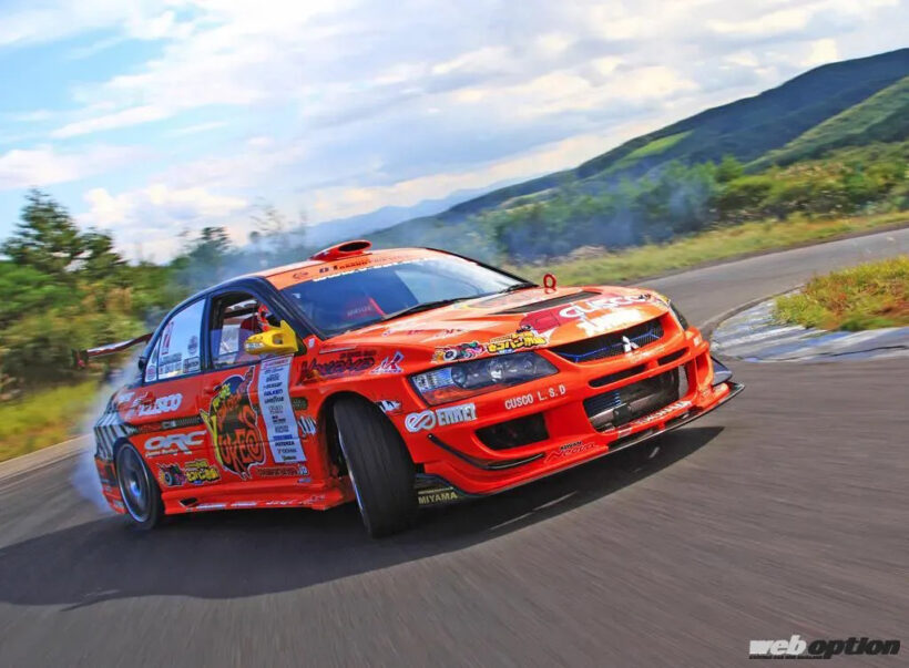 4WD神話をブッ壊す！」ドリフト界を震撼させたFRランエボⅨの衝撃