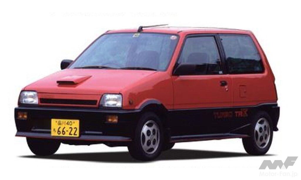 ダイハツ「ミラターボTR-XX」は軽高性能ターボ時代の真打！ 70.5万円で