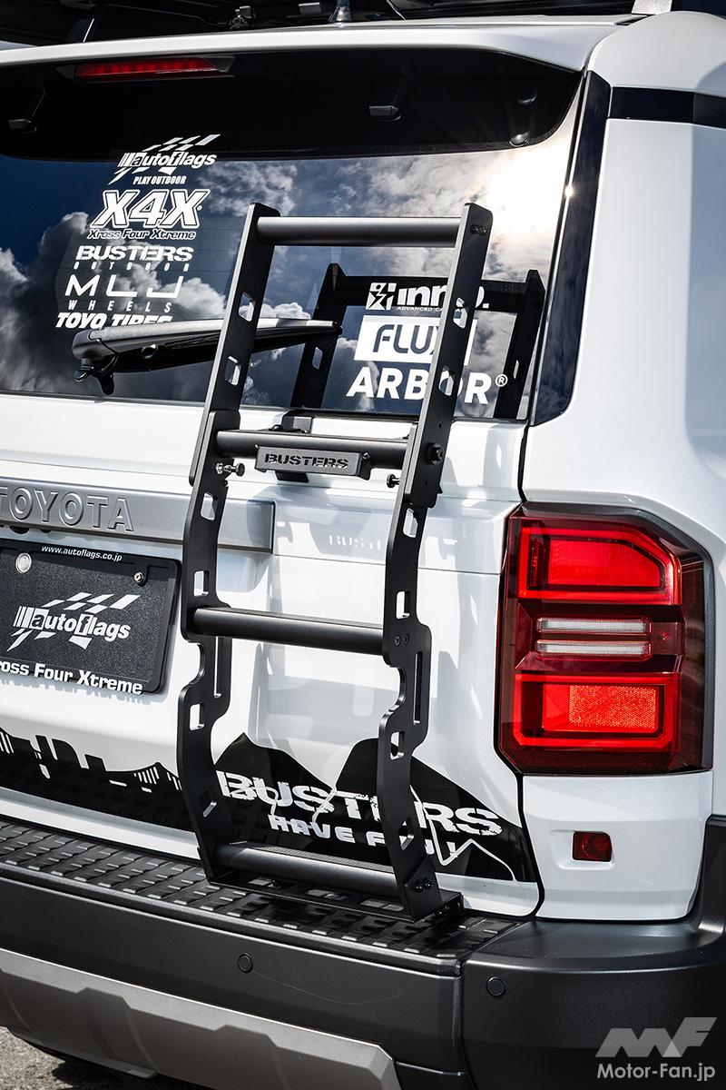 ランクル250】こんな「折りたたみ式ラダー」が欲しかった！ オート