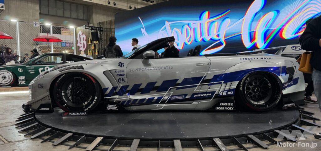 禁断のルーフカットGT-Rが登場！ リバティーウォークの最新作が規格外