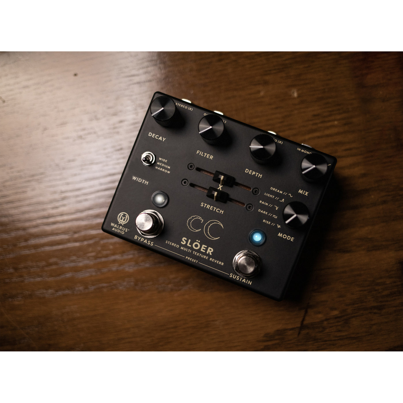 Walrus Audio Sloer Reverb Blk – Motor City Guitar