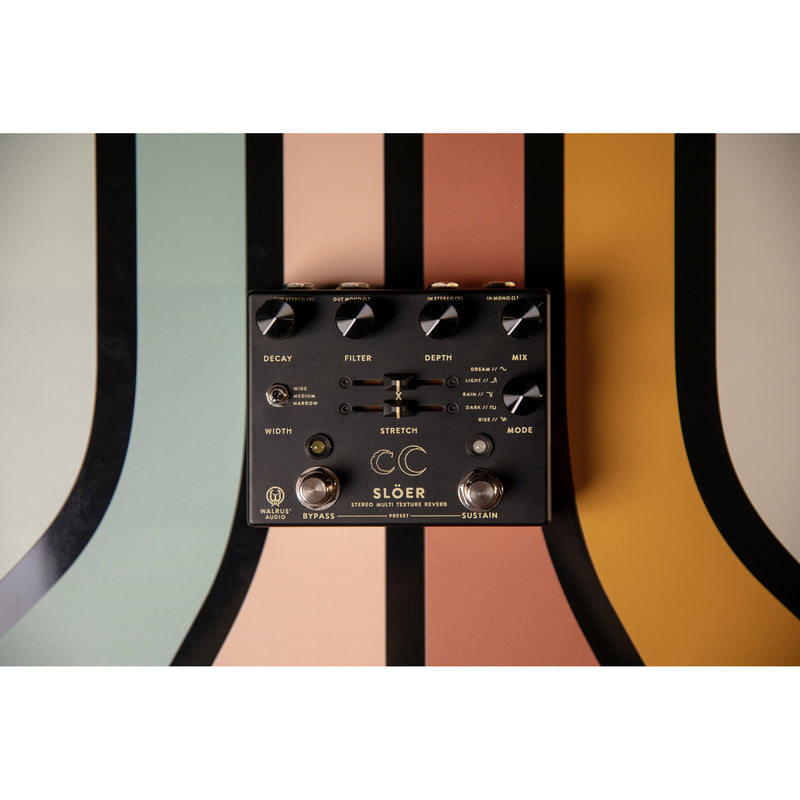 Walrus Audio Sloer Reverb Blk – Motor City Guitar