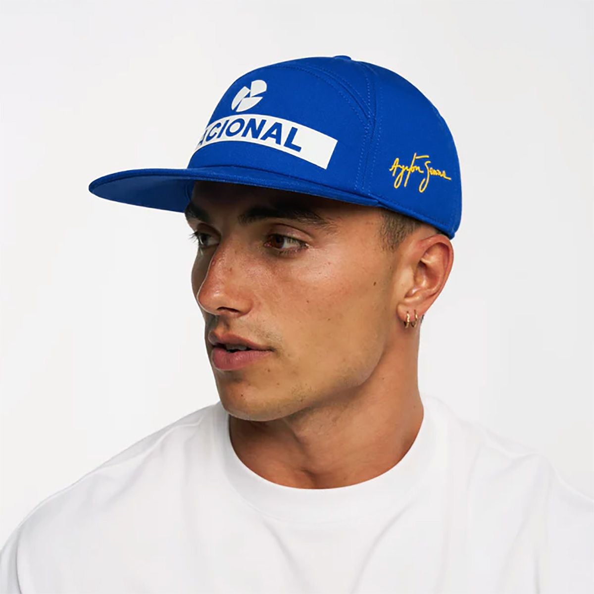 アイルトン・セナ 1984 オリジナル ナシオナル キャップ