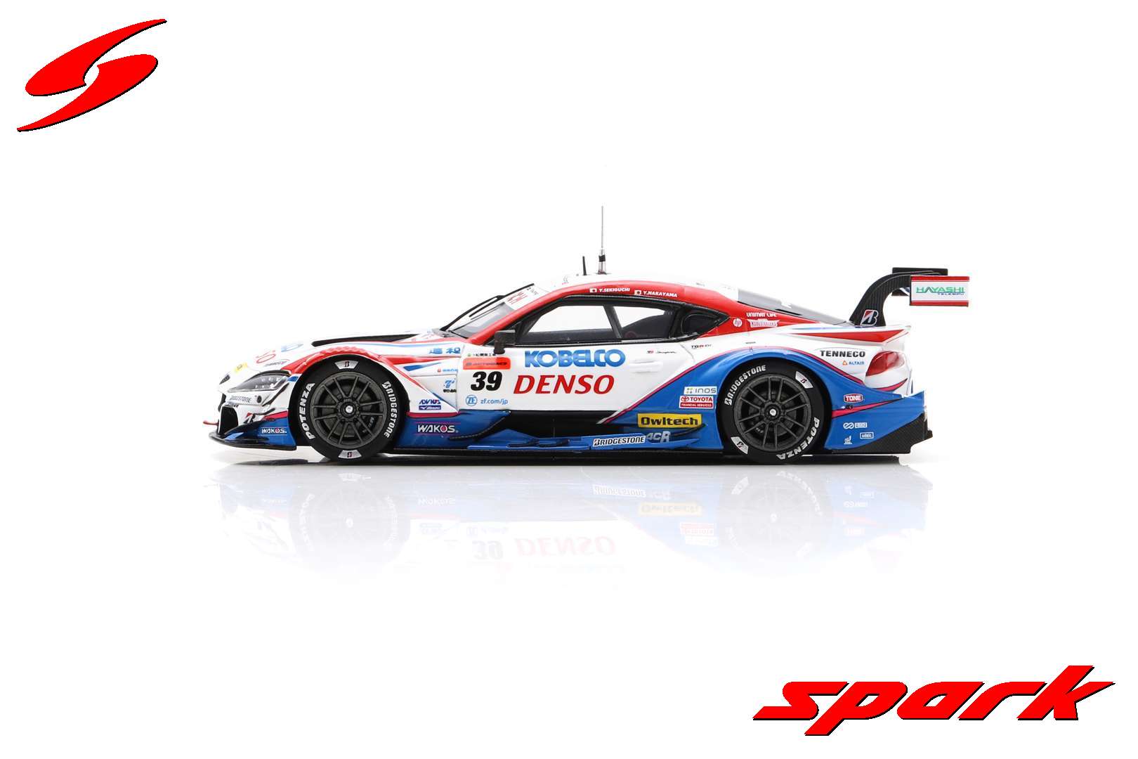 Spark Denso Kobelco Sard GR Supra #39 TGR Super GT GT500 2022 Sekiguch