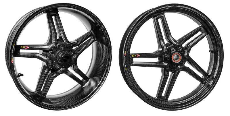 BST Rapid TEK 5 Split Spoke Carbon Fiber Wheel Set [6