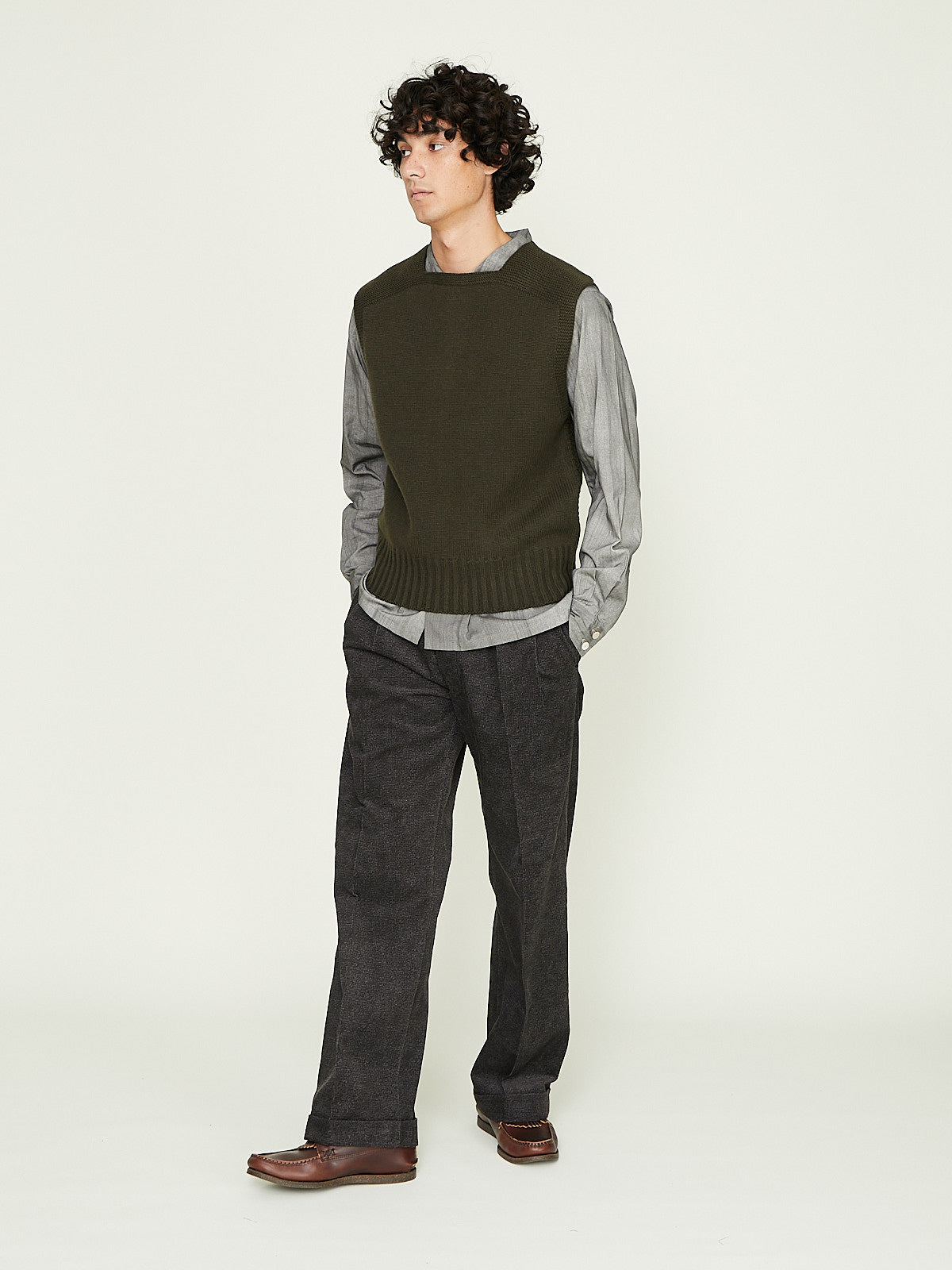 Taiga Takahashi - Lot.528 A.R.C Vest in Khaki – Mouki Mou