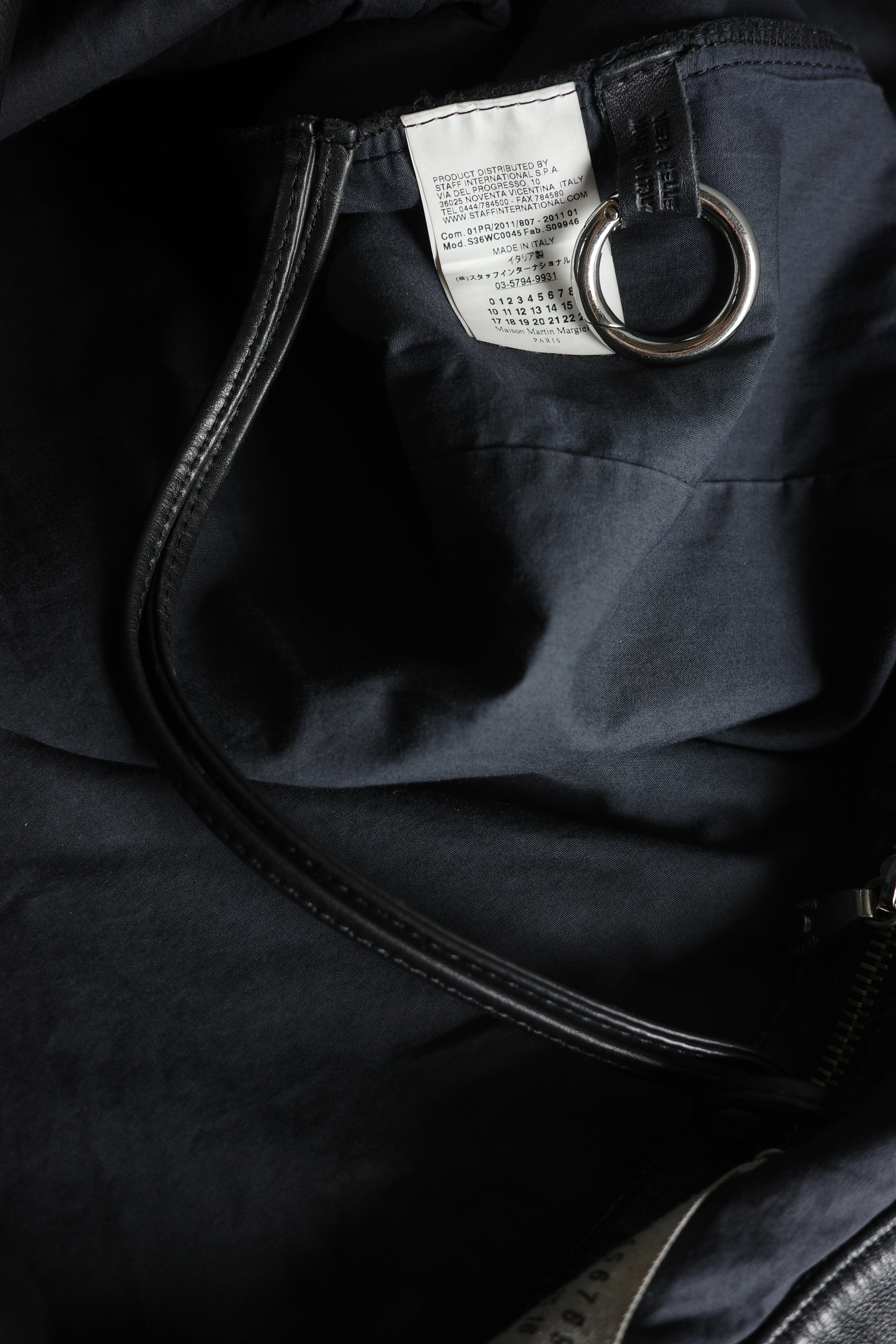 Maison Martin Margiela レザーショッピングトートバッグ - mozme