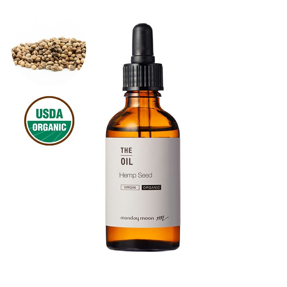ヘンプシードオイル・未精製・オーガニック／50ml（未精製・有機栽培