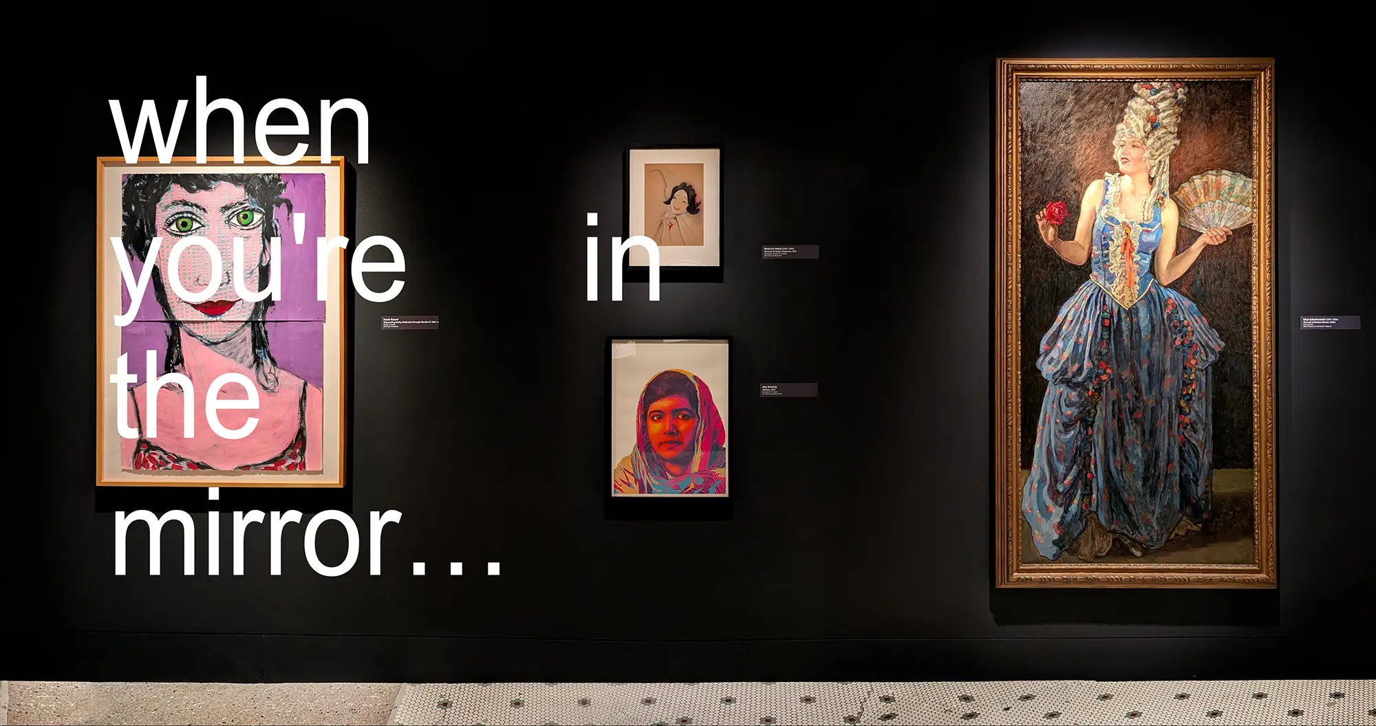 when you're in the mirror… – Minnesota Museum of American Art